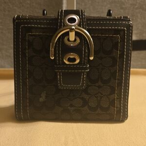 Coach Soho Signature Buckle Wallet